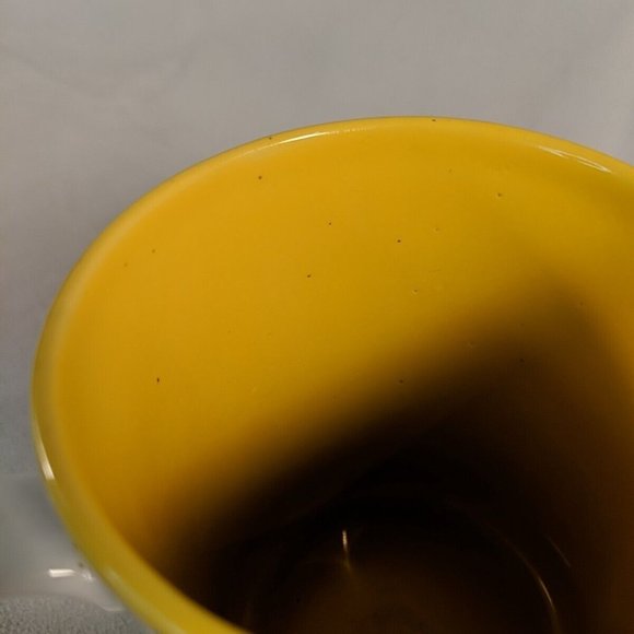 Vintage 1988 Ghouls Night Out Mug Ceramic Halloween Ghosts Black Yellow Carousel - Picture 11 of 11